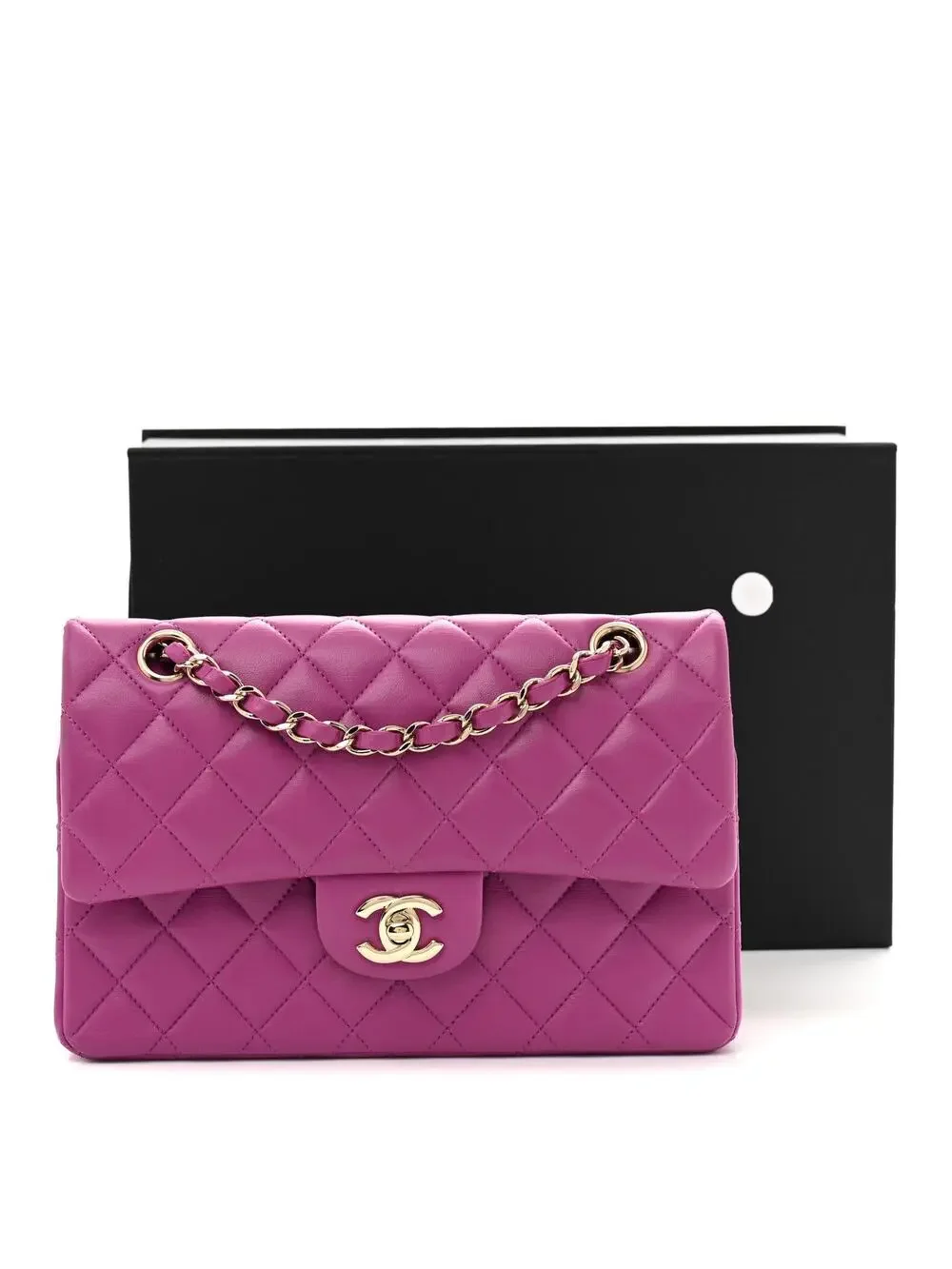 Chanel Lambskin Quilted Small Double #299857C68B